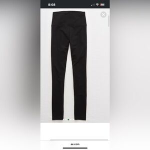 Aerie Black High-Waisted Leggings